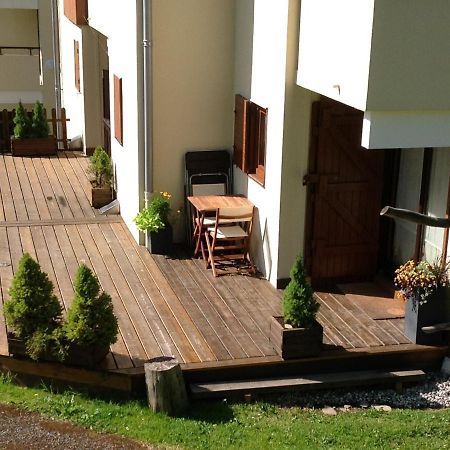 Appartement La Clusaz Avec Terrasse Sur Les Pistes De Ski Manigod Esterno foto